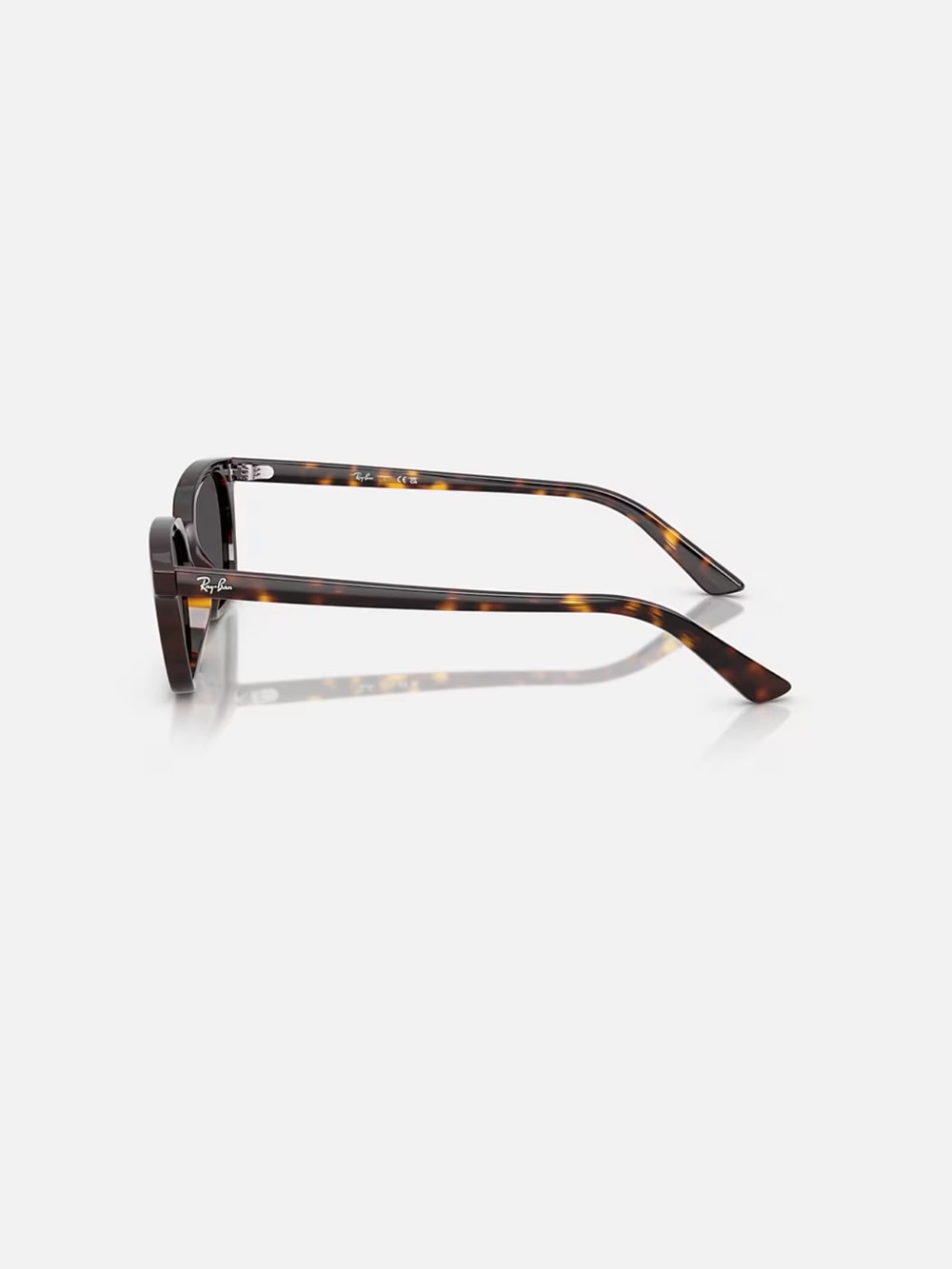 Ray-Ban Zaya Bio-Based Sunglasses - Frame: Polished Havana, Lenses: Dark Grey - Picture 3 of 9
